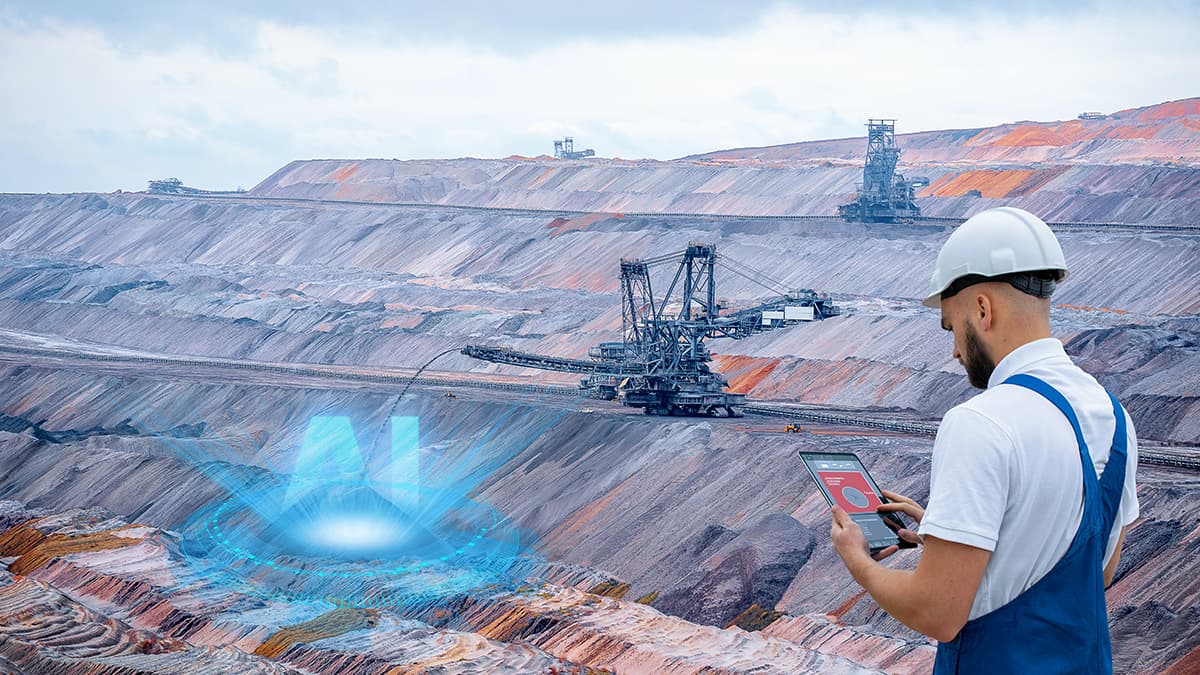 Operational monitoring and safety analytics at a mining site