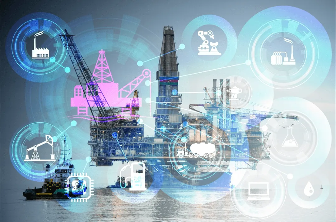 Asset and pipeline monitoring in an oil and gas facility